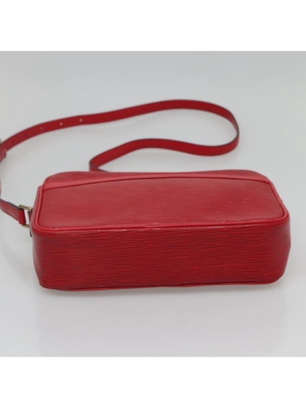 Authentic LOUIS VUITTON Epi Trocadero 23 Shoulder Bag Red M52307 LV - Picture 16 of 16